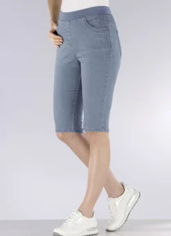 Bermudas mit Jersey-Bund