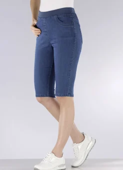 Bermudas mit Jersey-Bund