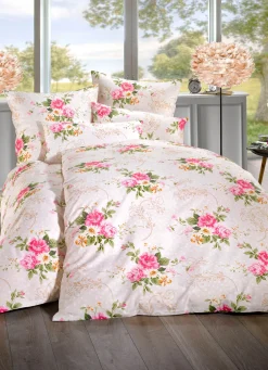 Bettwäsche-Garnitur aus 100% Baumwolle