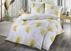 Bettwäsche-Garnitur in bügelleichter Qualität