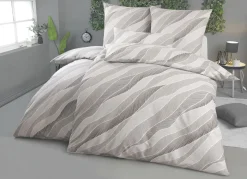 Bettwäsche-Garnitur in Flanell-Qualität