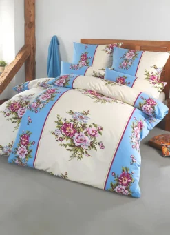 Bettwäsche-Garnitur in Flausch-Biber-Qualität