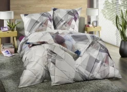 Bettwäsche-Garnitur in Mako-Satin Qualität