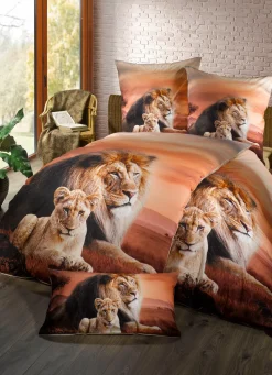 Bettwäsche-Garnitur mit Digitaldruck