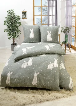 Bettwäsche-Garnitur mit Jubiläums-Dessin