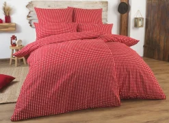 Bettwäsche-Garnitur mit Reißverschluss