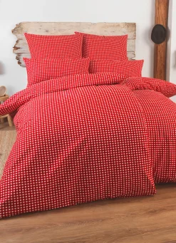 Bettwäsche-Garnitur mit Reißverschluss