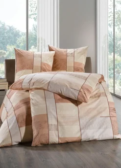 Bettwäsche-Garnitur mit Reißverschluss