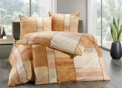 Bettwäsche-Garnitur mit Reißverschluss