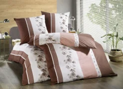 Bettwäsche-Garnitur mit Reißverschluss