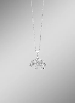 Bezaubernde "Elefant"-Anhänger mit Ankerkette
