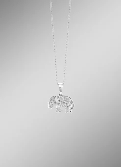 Bezaubernde "Elefant"-Anhänger mit Ankerkette