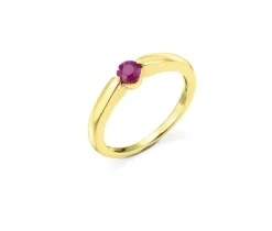 Bezaubernder Damenring mit echtem Edelstein