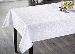 Bügelfreie Tischdecke mit Fleckschutz-Ausrüstung