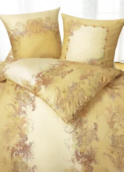 Bügelleichte Bettwäsche-Garnitur mit Reißverschluss