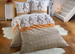 Biber Bettwäsche-Garnitur von Bierbaum