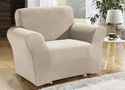 Bi-elastische Stretchbezüge aus 92% Baumwolle