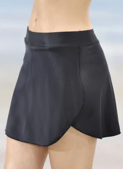 Bikinihose mit Röckchen in Wickeloptik