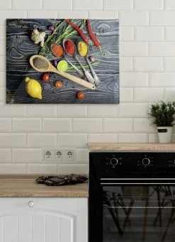 Bild aus Glas mit hochauflösendem Digitaldruck