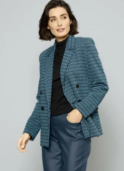 Blazer mit interessantem Dessin