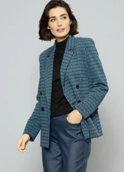 Blazer mit interessantem Dessin