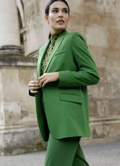 Blazer mit Schalkragen