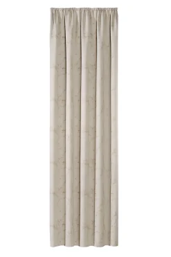 Blickdichter Verdunkelungsschal mit Kräuselband