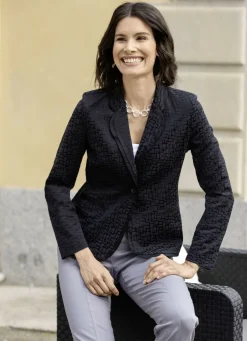 Blusenblazer mit Baumwolle