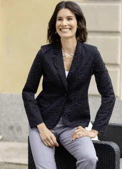 Blusenblazer mit Baumwolle