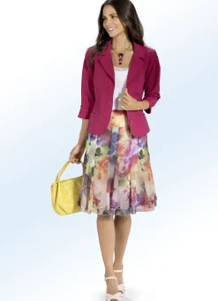 Blusenblazer mit Baumwolle