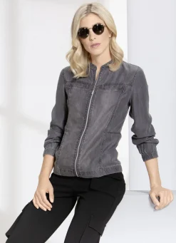 Blusenjacke aus Lyocell