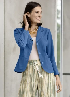 Blusenjacke mit Schulterpolster