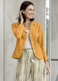 Blusenjacke mit Schulterpolster