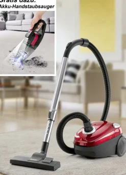 Bodenstaubsauger-Set inklusive 5 Düsen