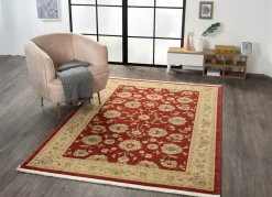 Brücke und Teppiche mit Orient-Optik