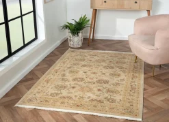 Brücke und Teppiche mit Orient-Optik