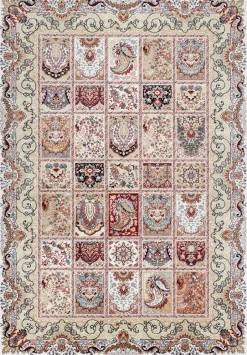 Brücken, Galerie und Teppiche mit Seideneffekt