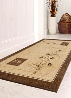 Brücken und Teppiche mit Pflanzen- und Rankenmotiv