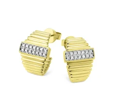 Brillant-Ohrstecker mit 28 Brillanten