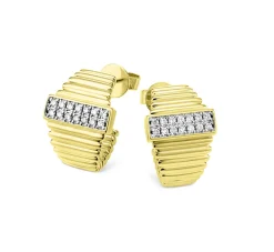 Brillant-Ohrstecker mit 28 Brillanten