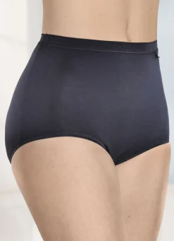 brio lingerie Fünferpack Slips mit dezent glänzenden Abschlüssen