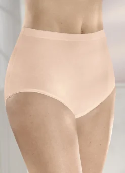 brio lingerie Fünferpack Slips mit elastischen Abschlüssen