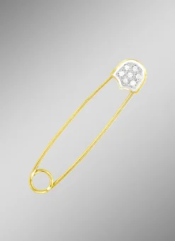 Brosche mit Brillanten