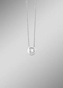 Buchstaben-Anhänger mit Ankerkette