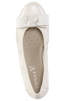 Caprice, schicke Damen-Ballerinas, Weite G, mit Gummizug