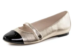 Caprice, schicke Damen-Ballerinas, Weite G, mit herausnehmbarem Fußbett