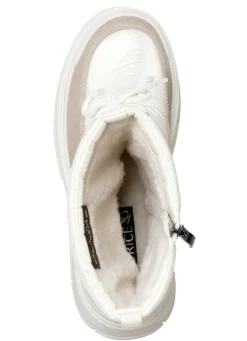 Caprice Stiefel mit schimmerndem Textilmaterial