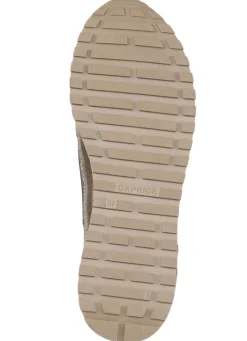 Caprice, trendige Damen-Sneaker, Weite G, mit herausnehmbarem Lederfußbett