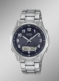 Casio Herrenuhr mit Titanbandgehäuse