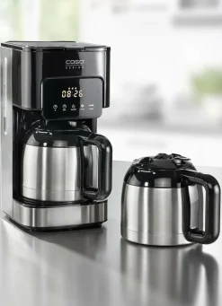 CASO Kaffeemaschine mit 2 doppelwandigen Thermokannen